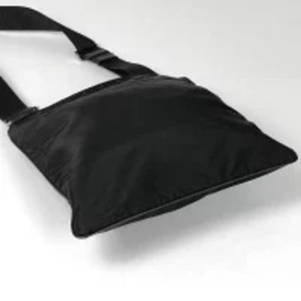 Prada Black Bag Nero Shoulder Plate Black